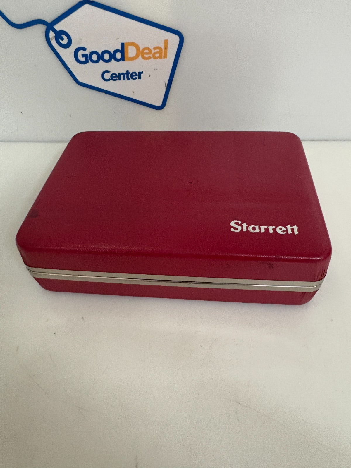 STARRETT DIAL THICKNESS GAGE 0-10 MM #1015 MA IN CASE