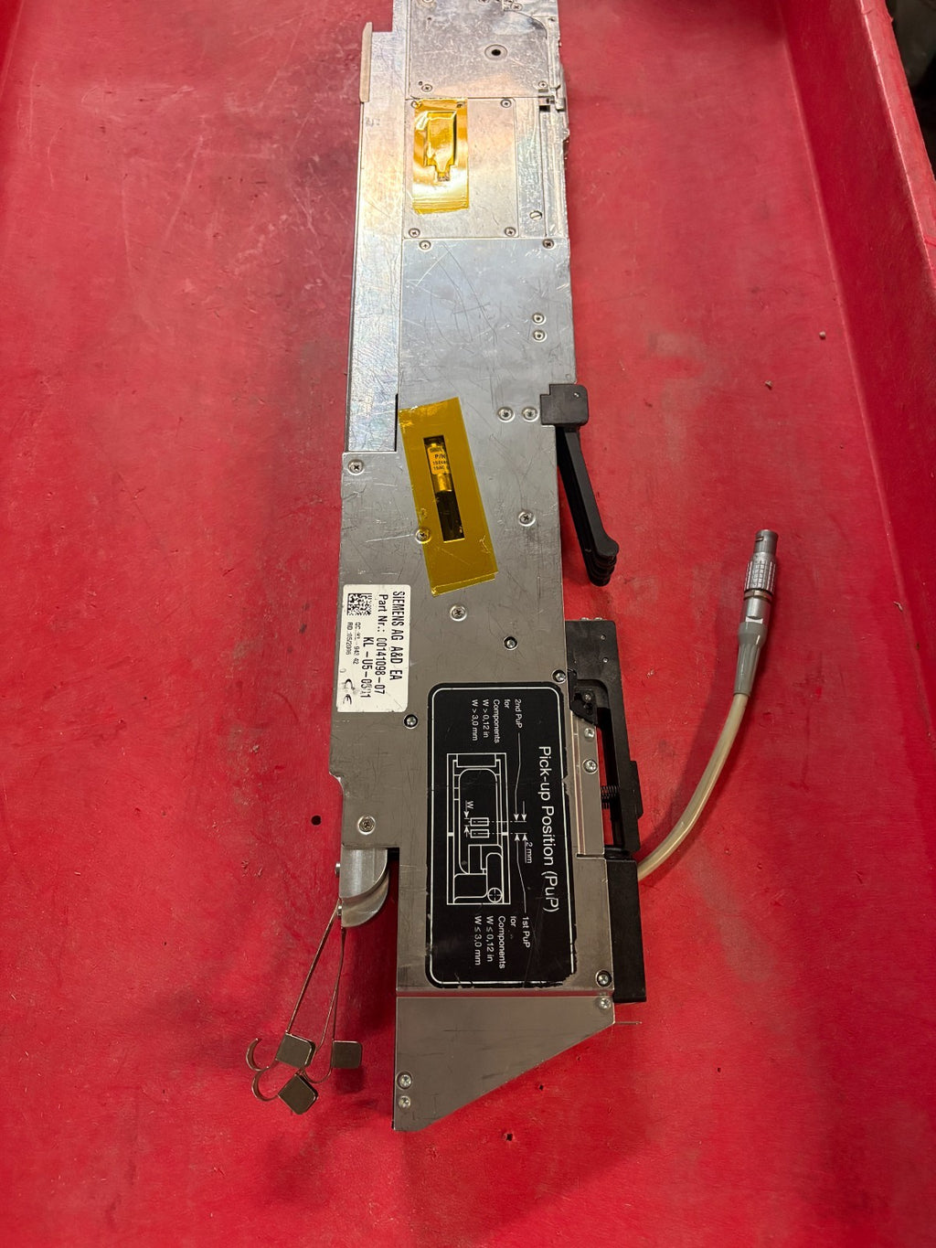 SIEMENS AG A&D EA SIPLACE TRIPLE TRACK SILVER #00141098-073