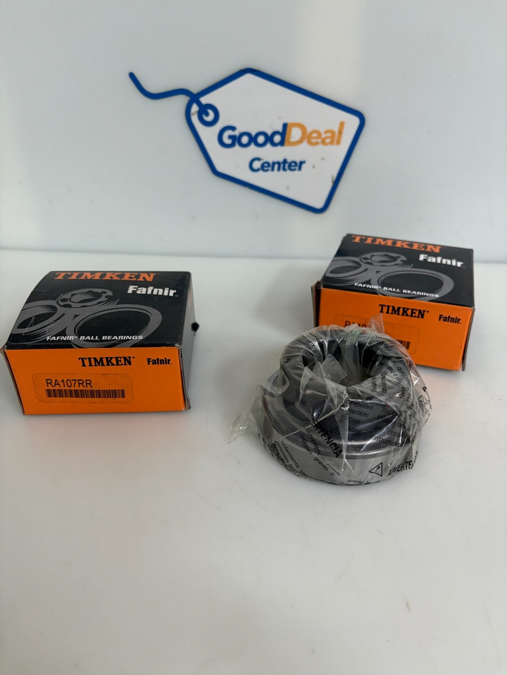 LOT OF 2 TIMKEN FAFNIR INSERT BEARING #RA107RR0