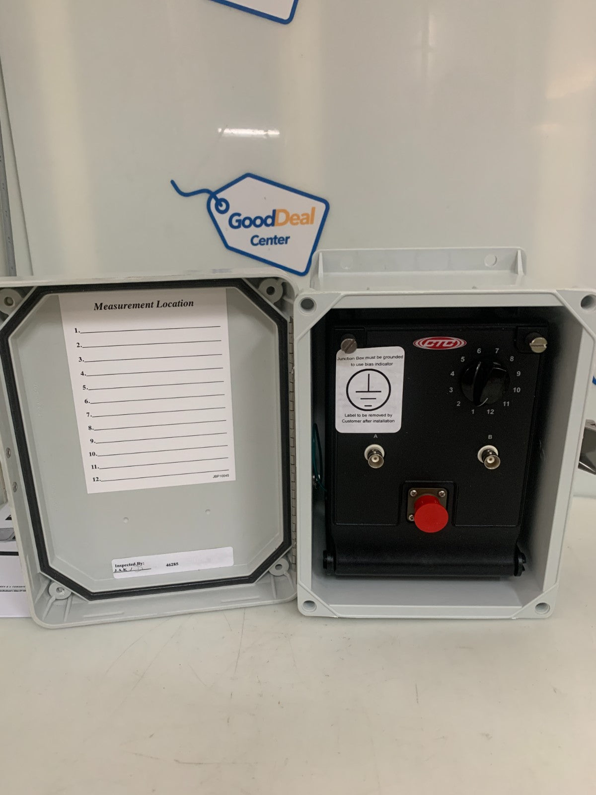 CTC VIBRATION SWITCH BOX MNX10093 REV A3