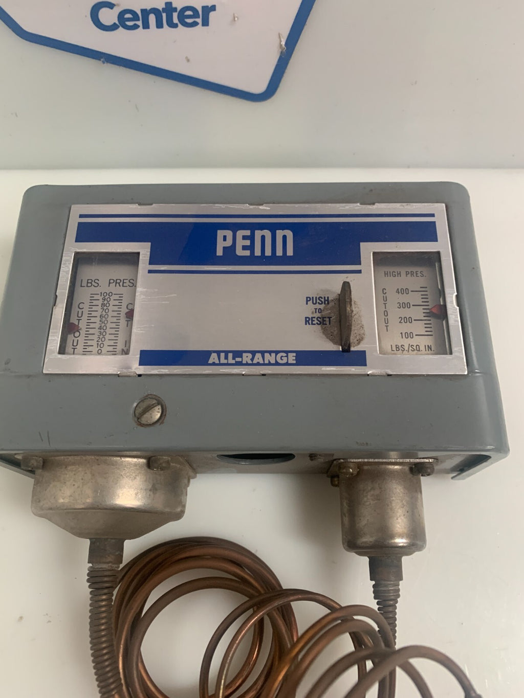 Johnson Controls Penn P70MA-1 Refrigeration All Range Dual Pressure Controller