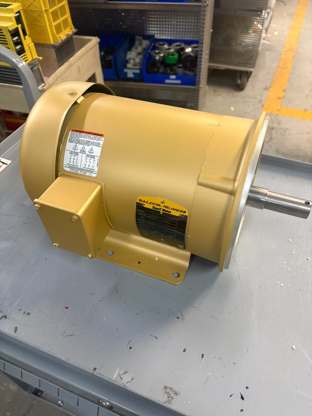 BALDOR RELIANCER SUPER E MOTOR 2HP MOTOR 36L080R673G10