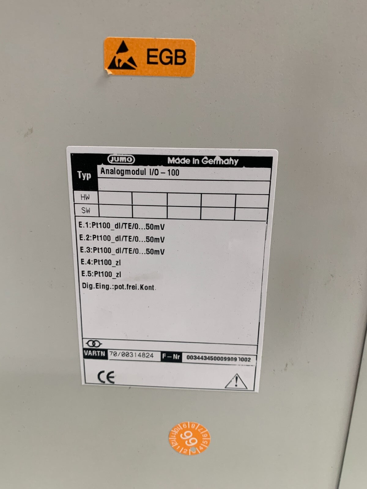 JUMO   I/O-100   Relay Output Module