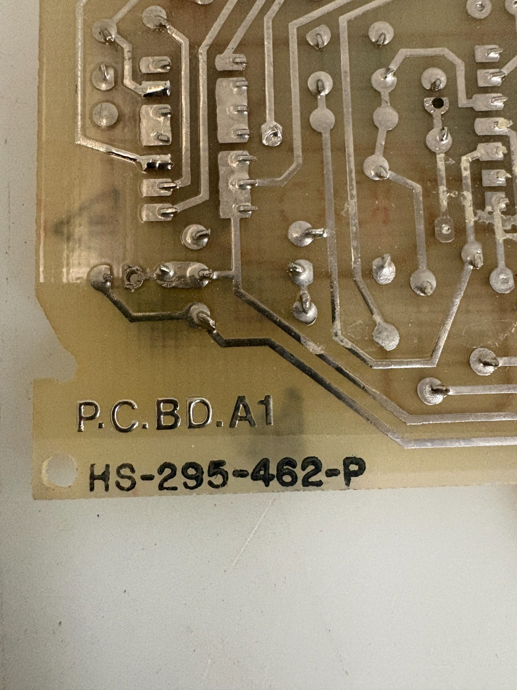 DETECTRON KHOLER P.C.BD.A1 CIRCUIT BOARD HS-295-462-P2