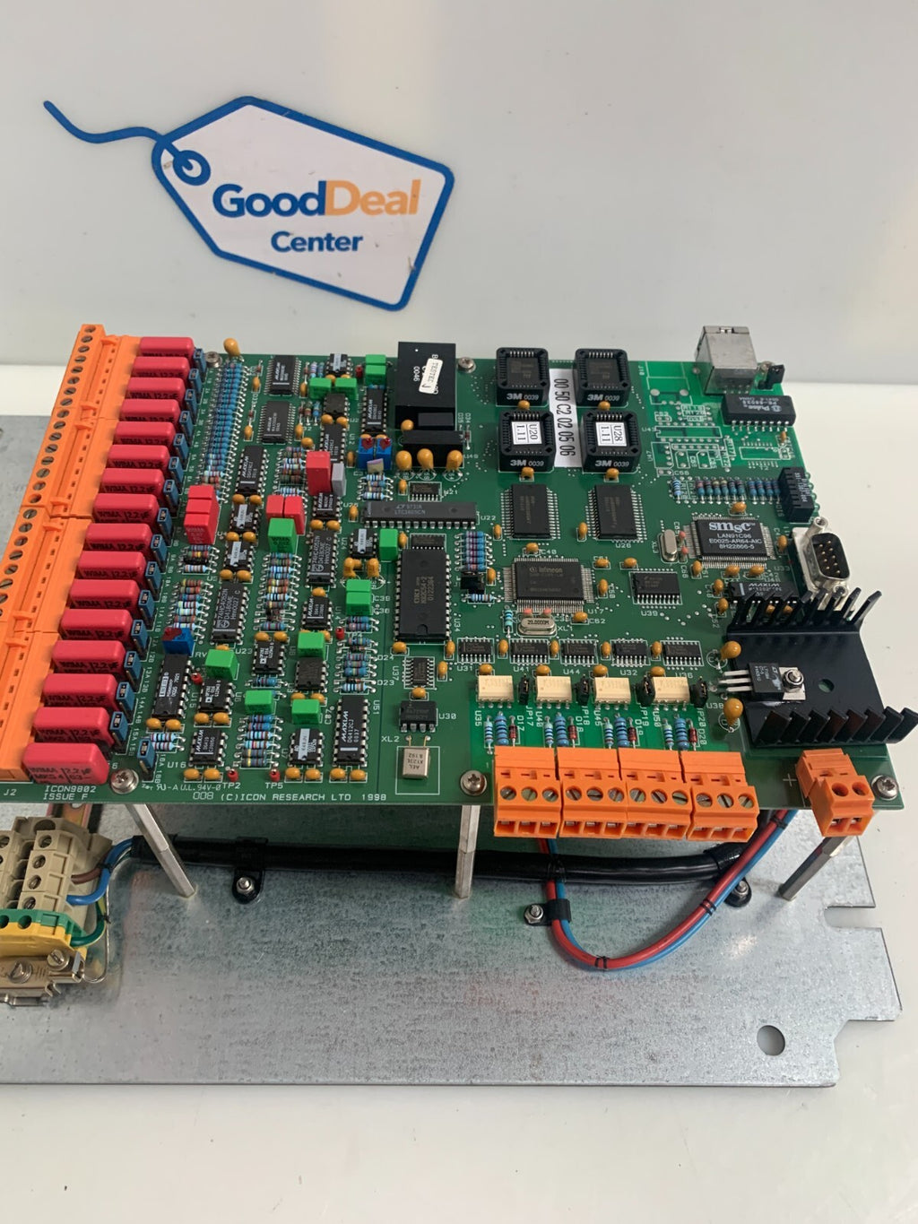 I CON RESEARCH I CON 980Z ISSUE G CONTROL BOARD W/BASE AND POWER SUPPLY1
