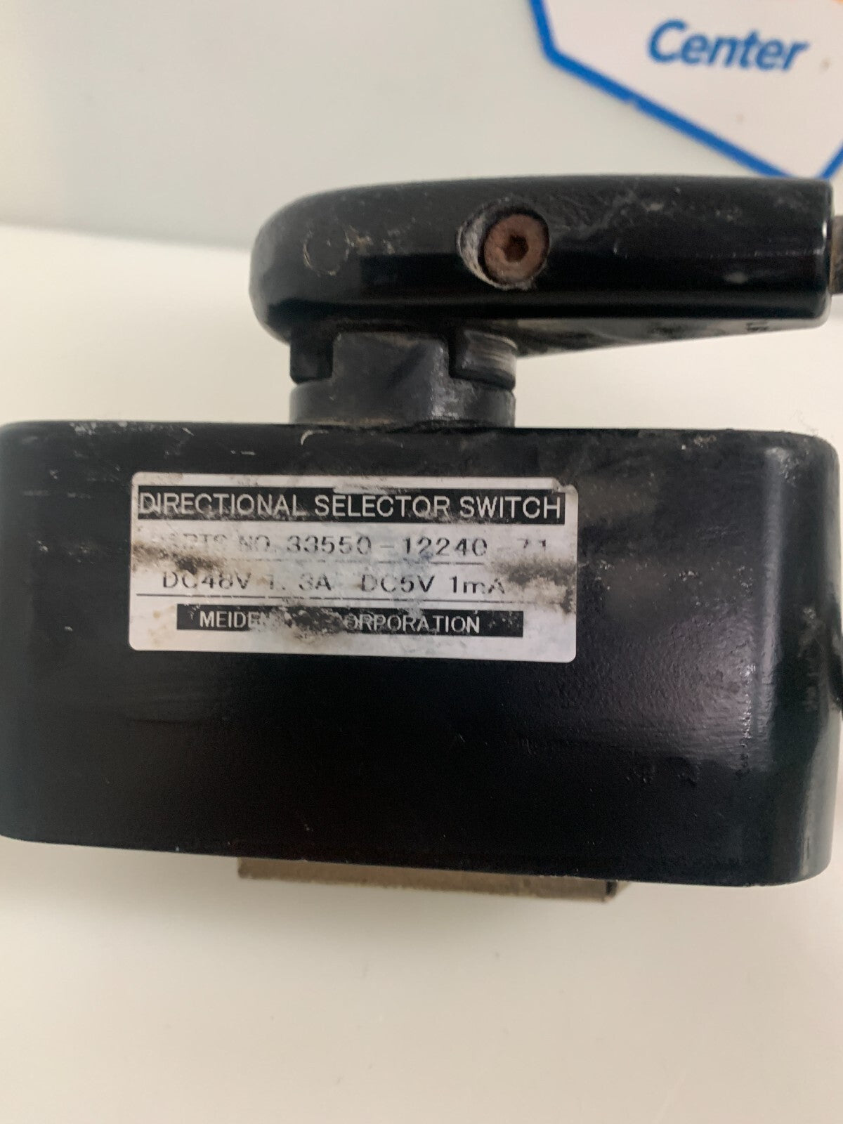 MEIDENSHA DIRECTIONAL SELECTOR SWITCH 33580-12240 FOR TOYOTA 30-5FBCZO