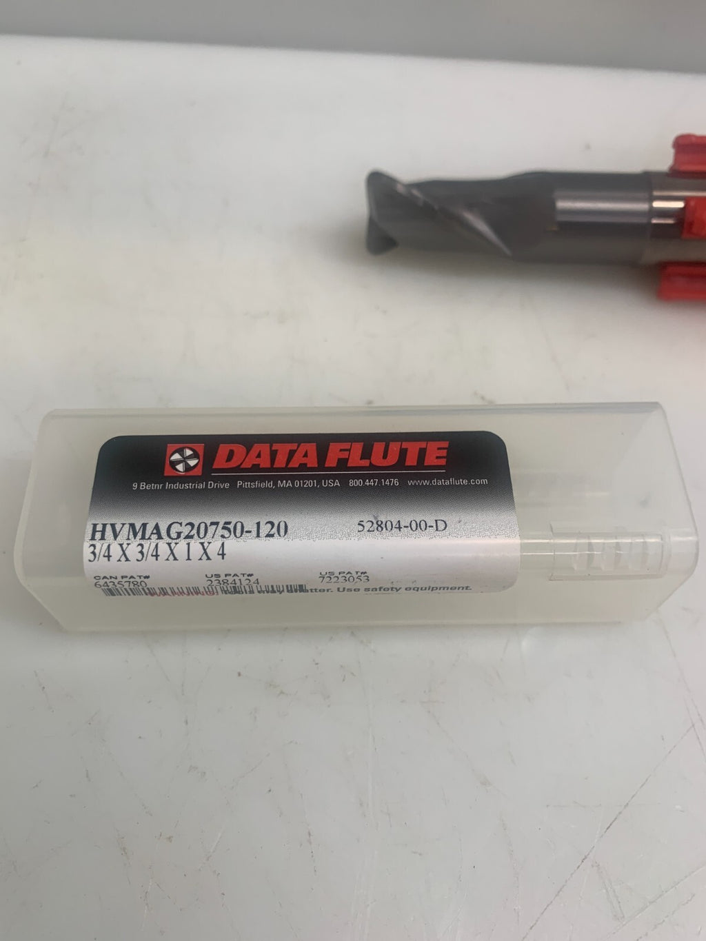 DATA FLUTE HVMAG20750-120  Carbide Roughing and Finishing End Mill1