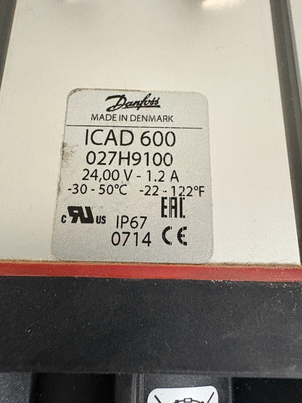DANFOSS ACTUATOR FOR ICM ICAD-6004