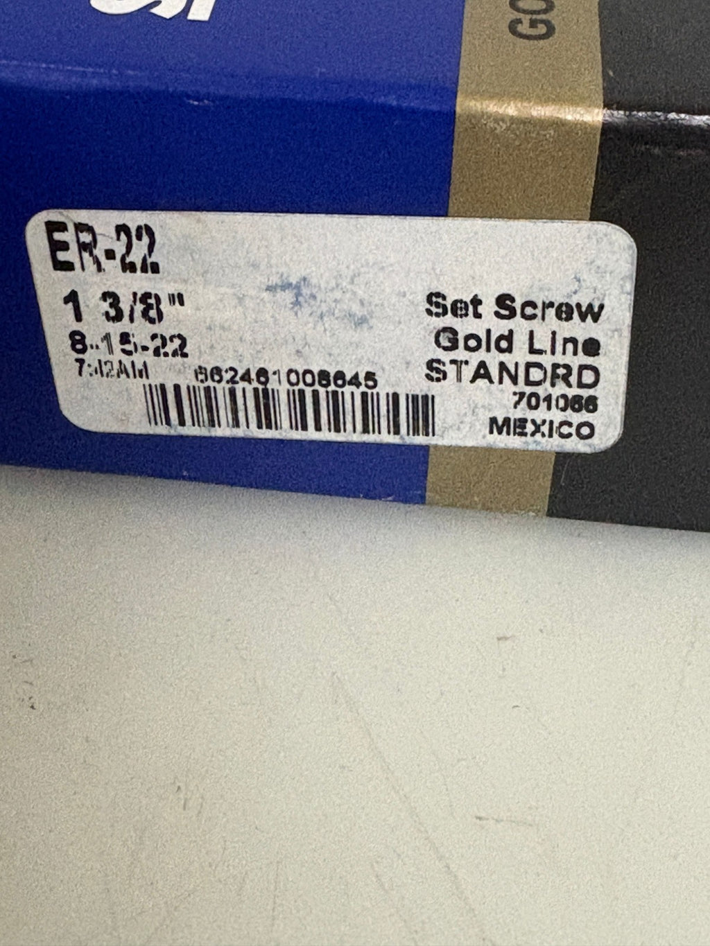 SEALMASTER 1 3/8" INSERT BEARING 3