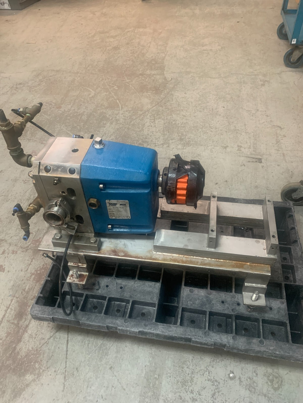 IDEX / VIKING PUMP  R2S  Stainless Steel Jacketed Lobe Pump   37879/8/06