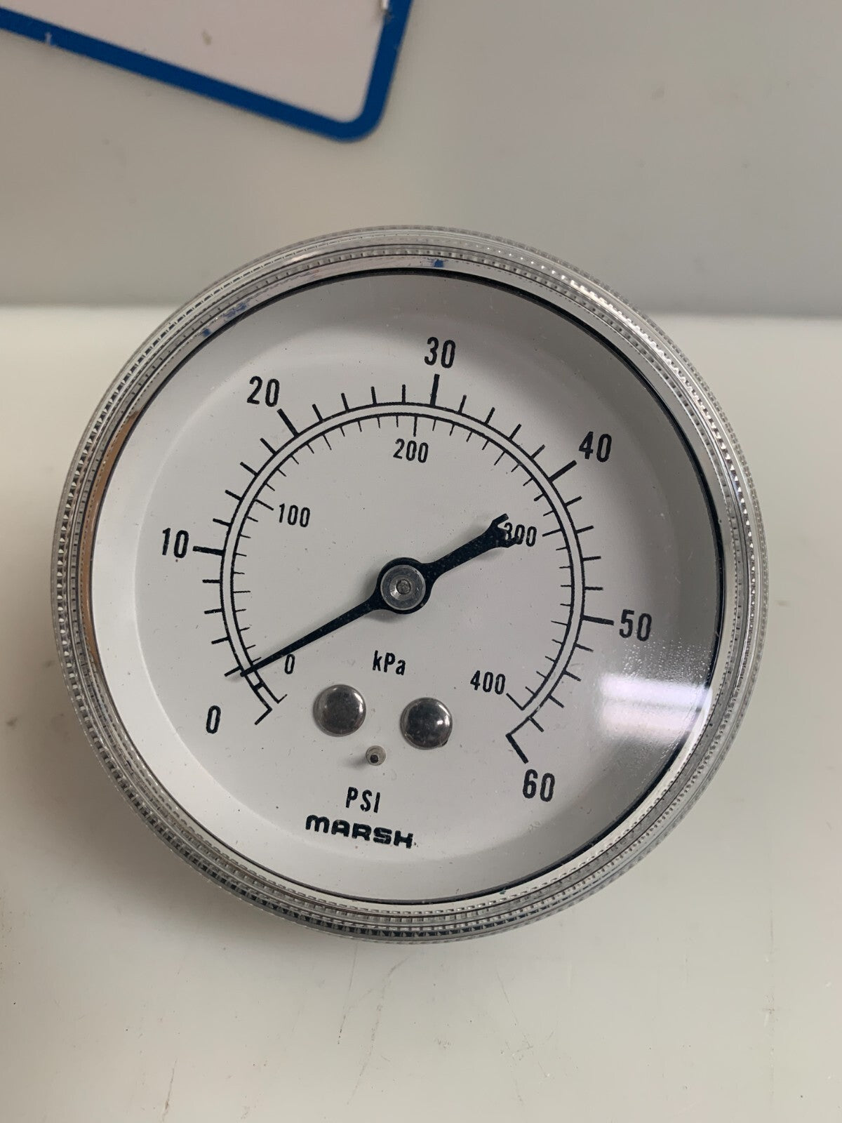 MARSH PRESSURE GAUGE J5446 (NEW IN BOX)