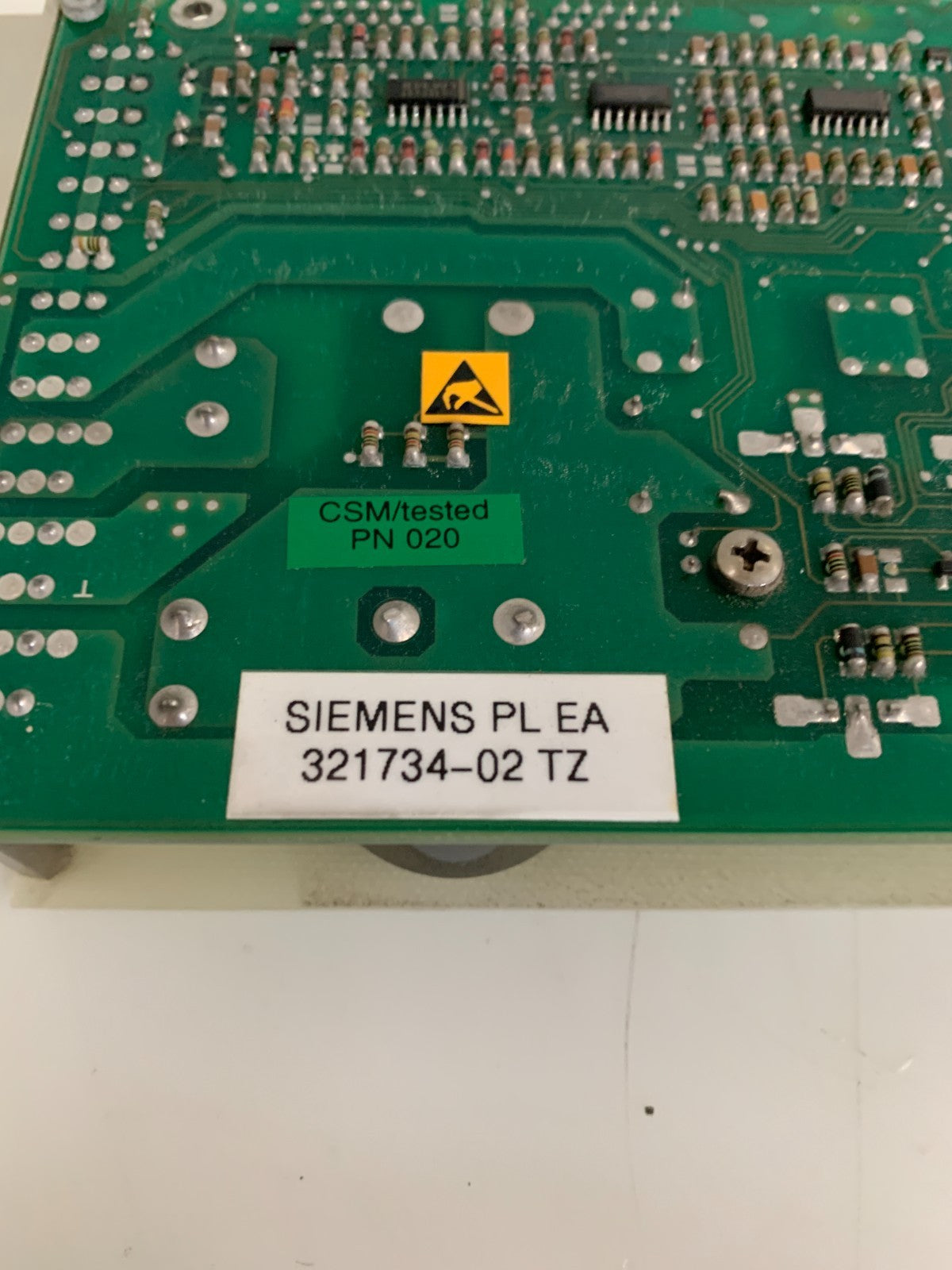 SIEMENS AXIS SERVO AMPLIFIER PL EA 321734-02 TZ