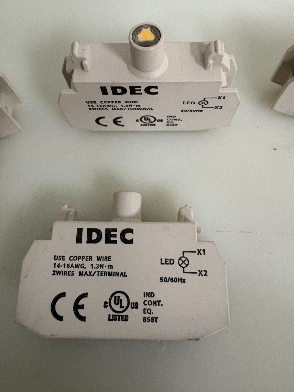 LOT OF 4 IDEC LED MODULE CW-EAQ41