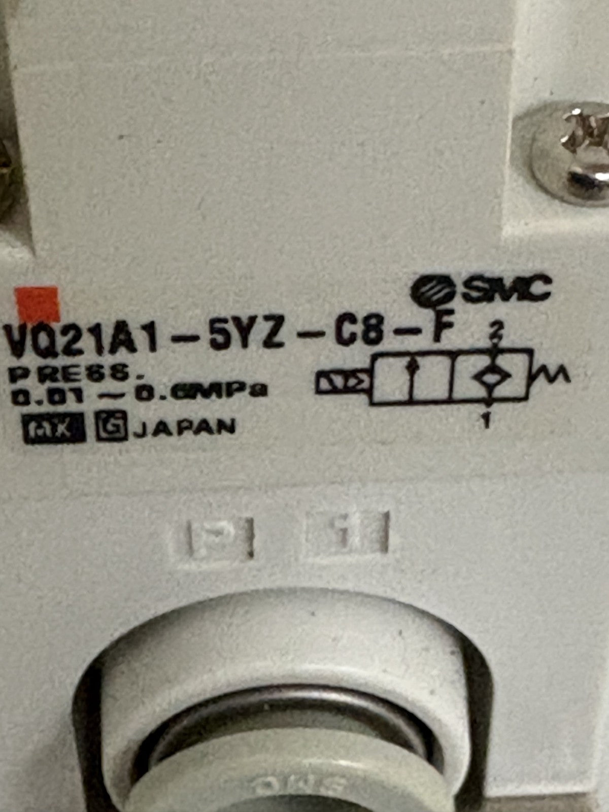 SMC SOLENOID VALVE VQ21AI-5YZ-CB-F