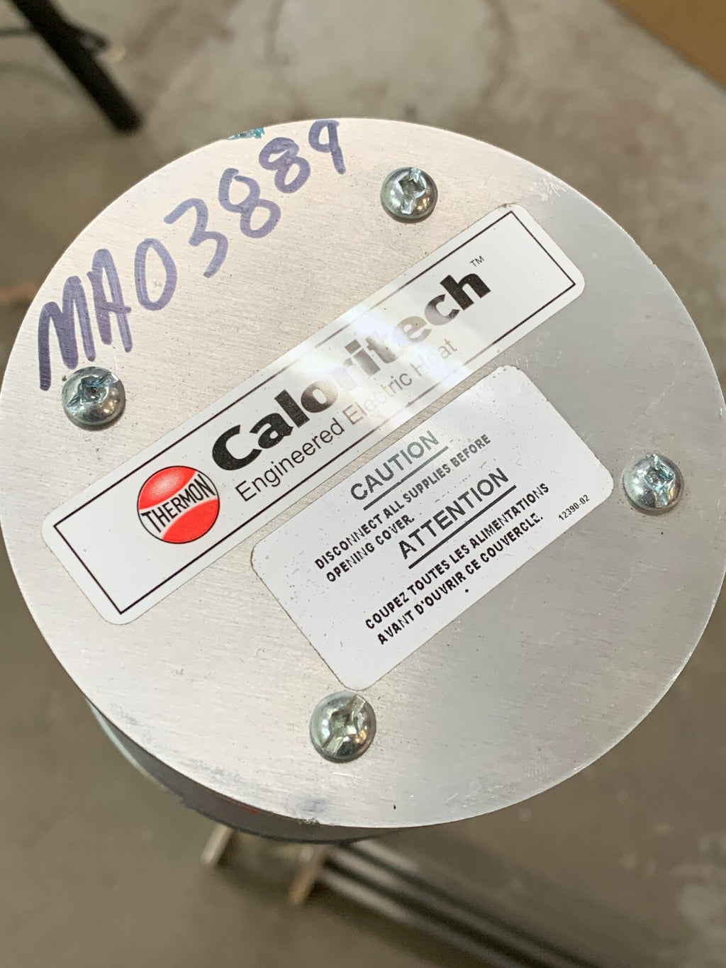 CALORITECH INDUSTRIAL IMMERSION HEATER DXLI 306083