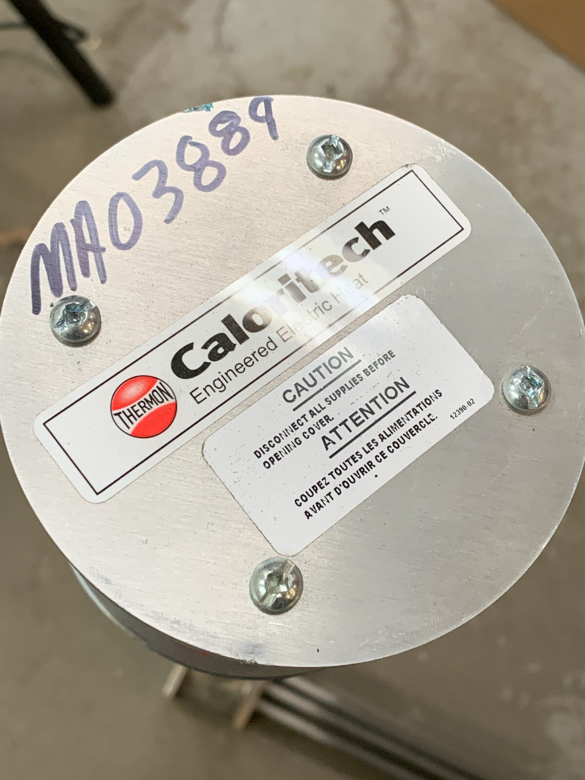 CALORITECH INDUSTRIAL IMMERSION HEATER DXLI 306083
