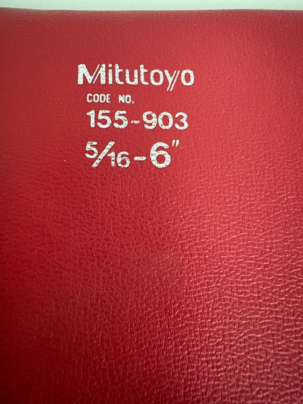 MITUTOYO TELESCOPING GAGE 5/16"-6" 6PCS SET 1
