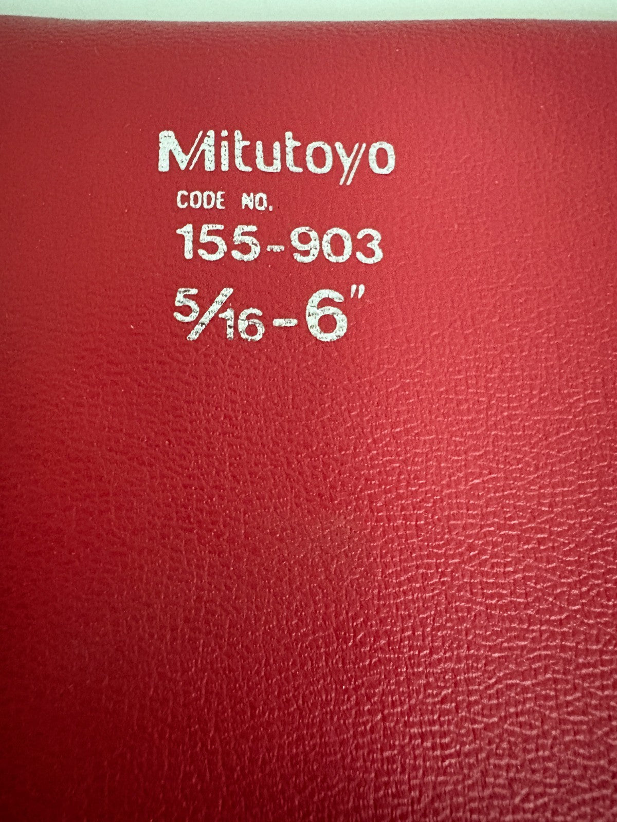MITUTOYO TELESCOPING GAGE 5/16"-6" 6PCS SET 1