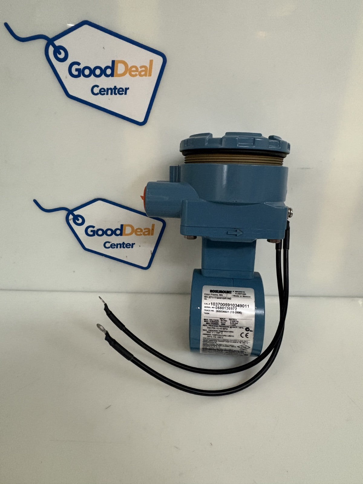EMERSON ROSEMOUNT MAGNETIC FLOWTUBE 8711TSA015R1N0