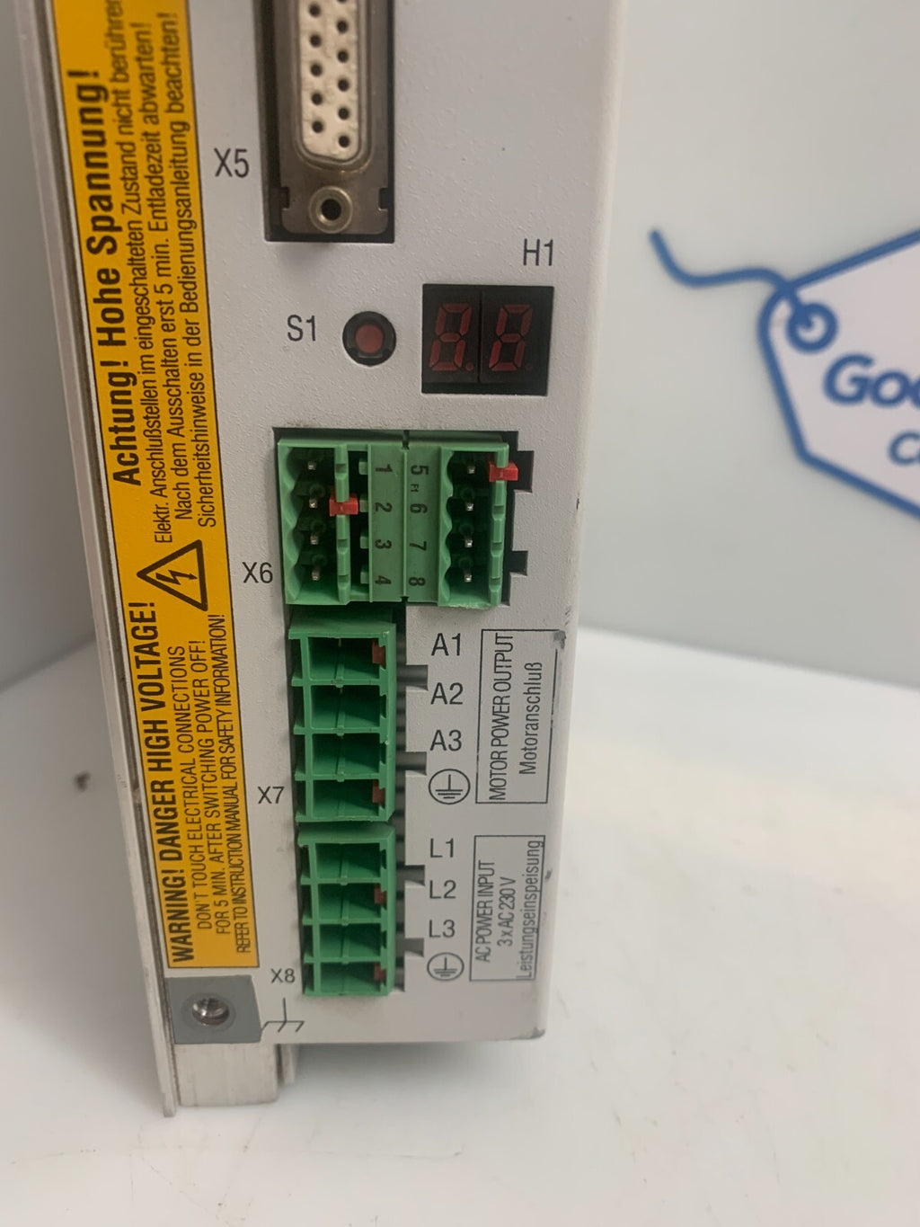 BOSCH / INDRAMAT  Ecodrive  DKC1.1-030-3  Digital AC-Servo Controller  2531583