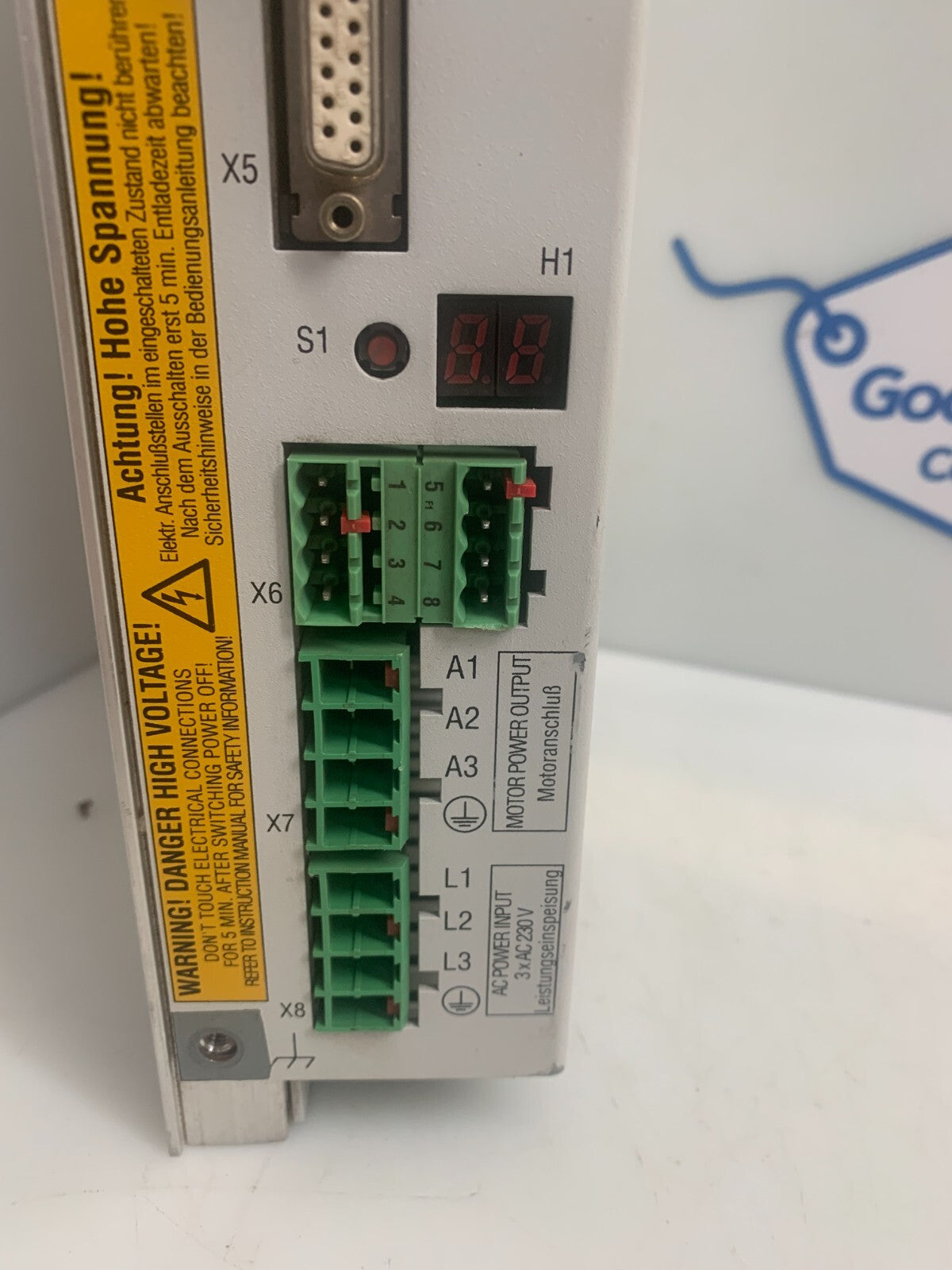 BOSCH / INDRAMAT  Ecodrive  DKC1.1-030-3  Digital AC-Servo Controller  2531583