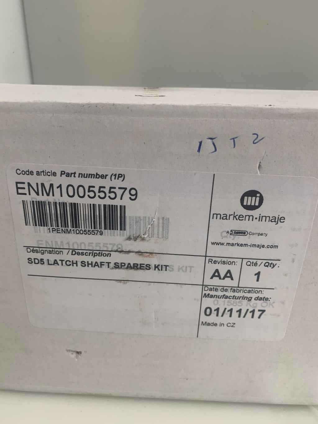 MARKEM IMAJE  SD5  Latch Shaft Spare Kit   ENM10055579