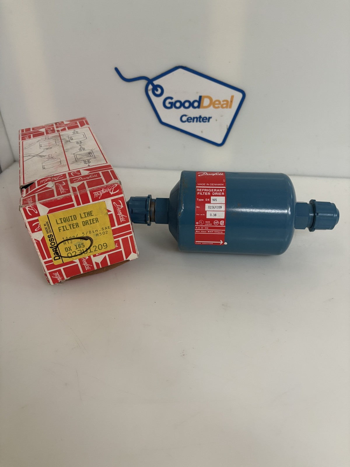 DANFOSS LIQUID LINE FILTER DRIER DX165