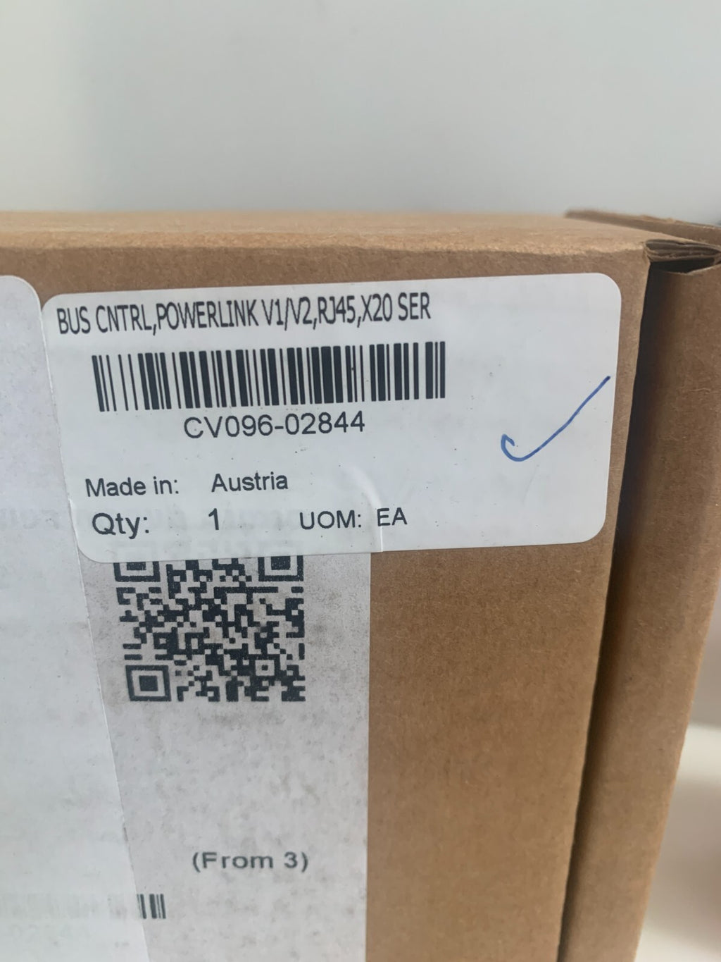 HP Scitex CV096-02844 Bus Cntrl Powerlink V1/V2 Rj45 X20 Ser / B&R X20 BC 0083