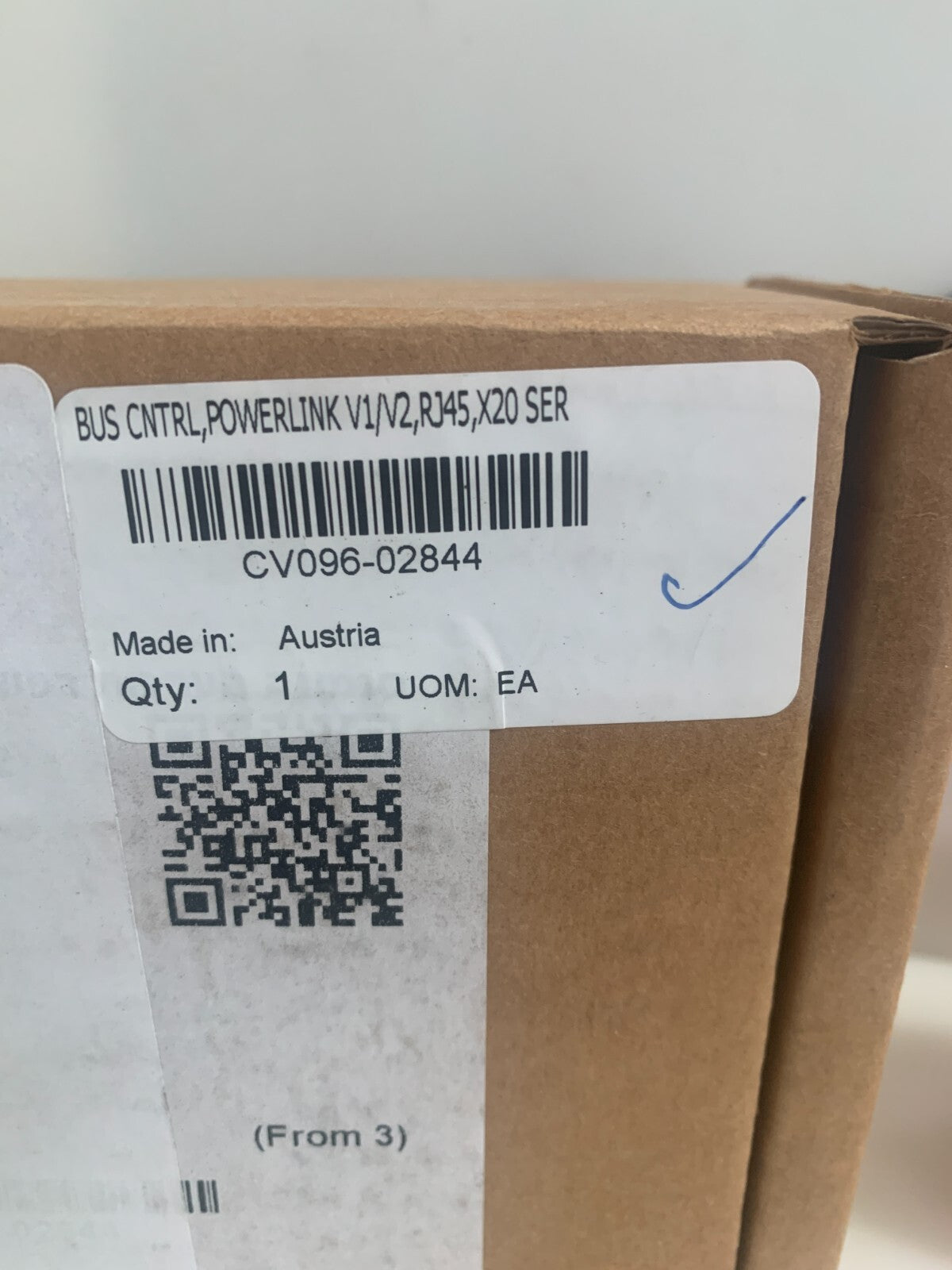 HP Scitex CV096-02844 Bus Cntrl Powerlink V1/V2 Rj45 X20 Ser / B&R X20 BC 0083