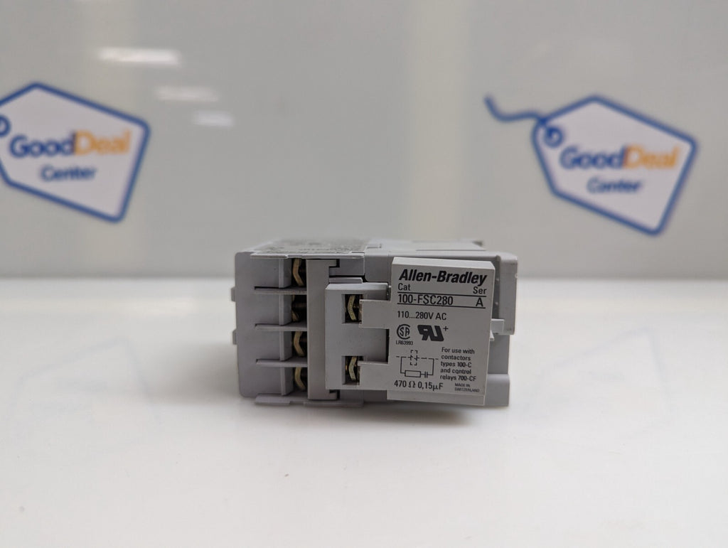 Allen-Bradley 700-CF310* Ser A Contactor Relay+100-FSC280 Ser A Surge Suppressor2