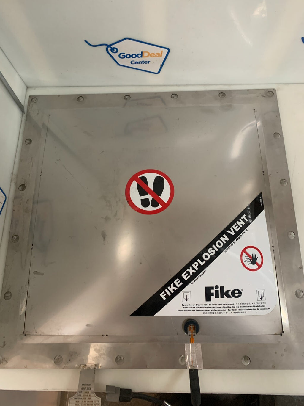 FIKE RUPTURE DISK 18"X18" CV-S BI 316 FEP4