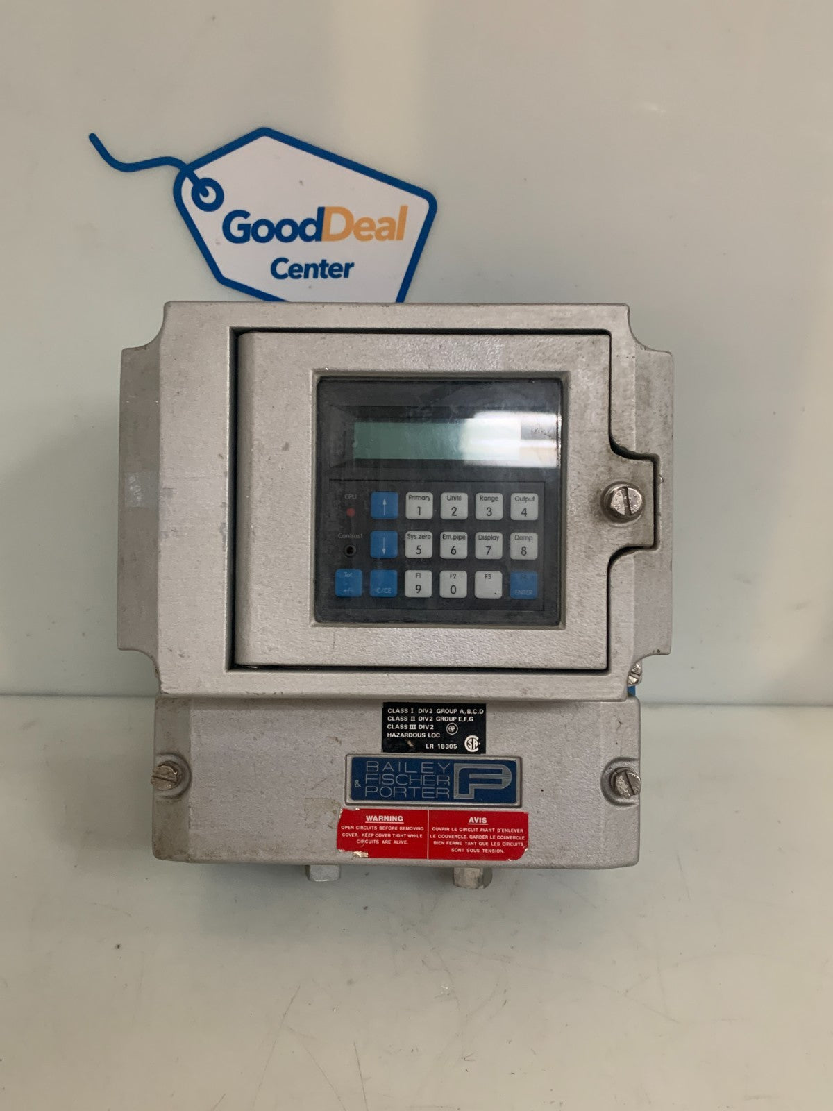 ABB FISHER & PORTER MAGNETIC FLOWMETER SIGNAL CONVERTER 50SM1301CCG2OABHC20