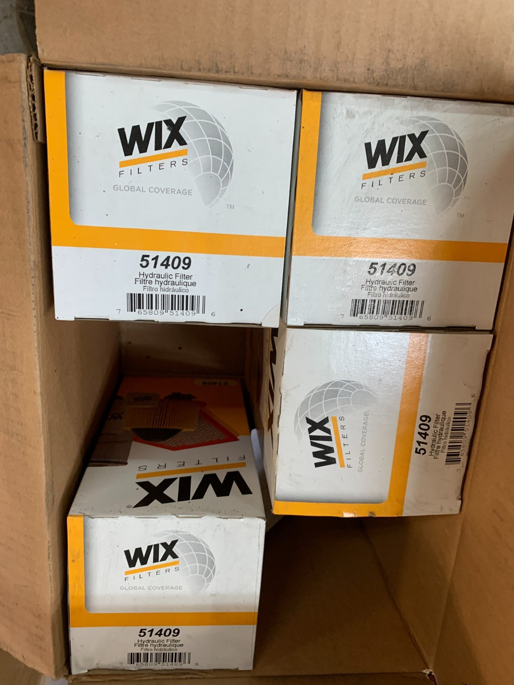 WIX 51419  Hydraulic Filter  (Lot of 4)