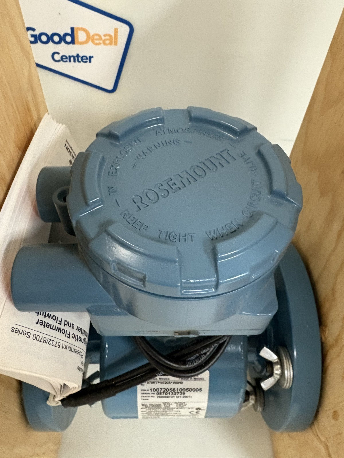 EMERSON FISHER ROSEMOUNT FLOW TUBE 8705TPA020S1W0N0