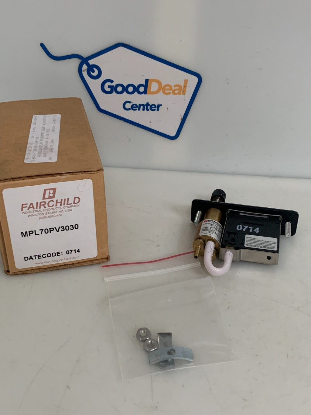 FAIRCHILD PRESSURE REGULATOR INDICATING STATION MPL70PV3030