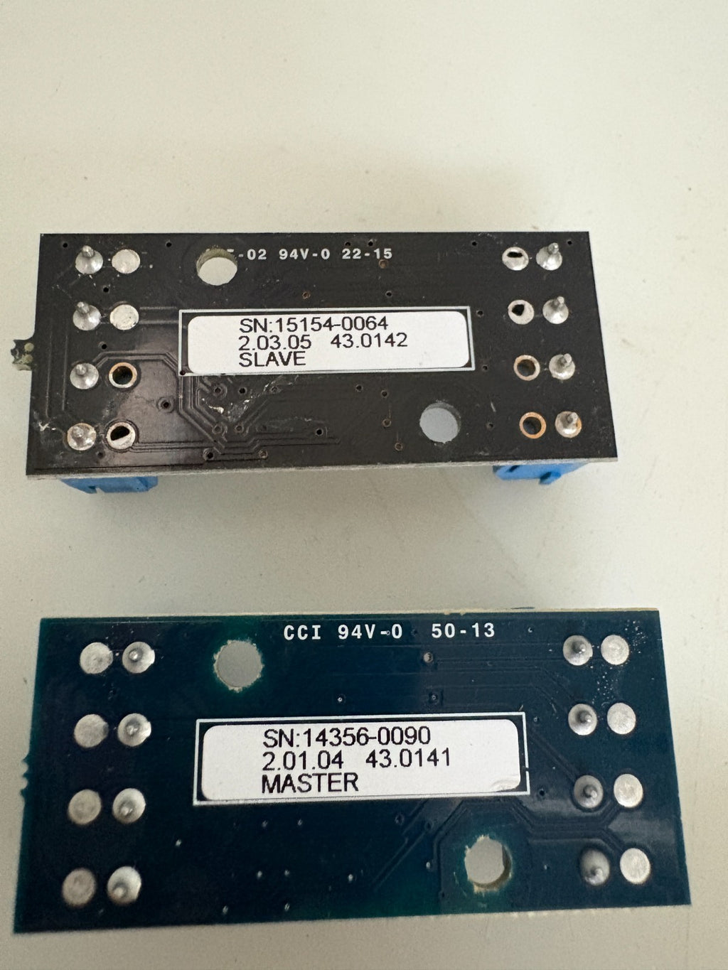 PAPERTECK SLAVE AND MASTER MODULE 43.0141 AND 43.01422