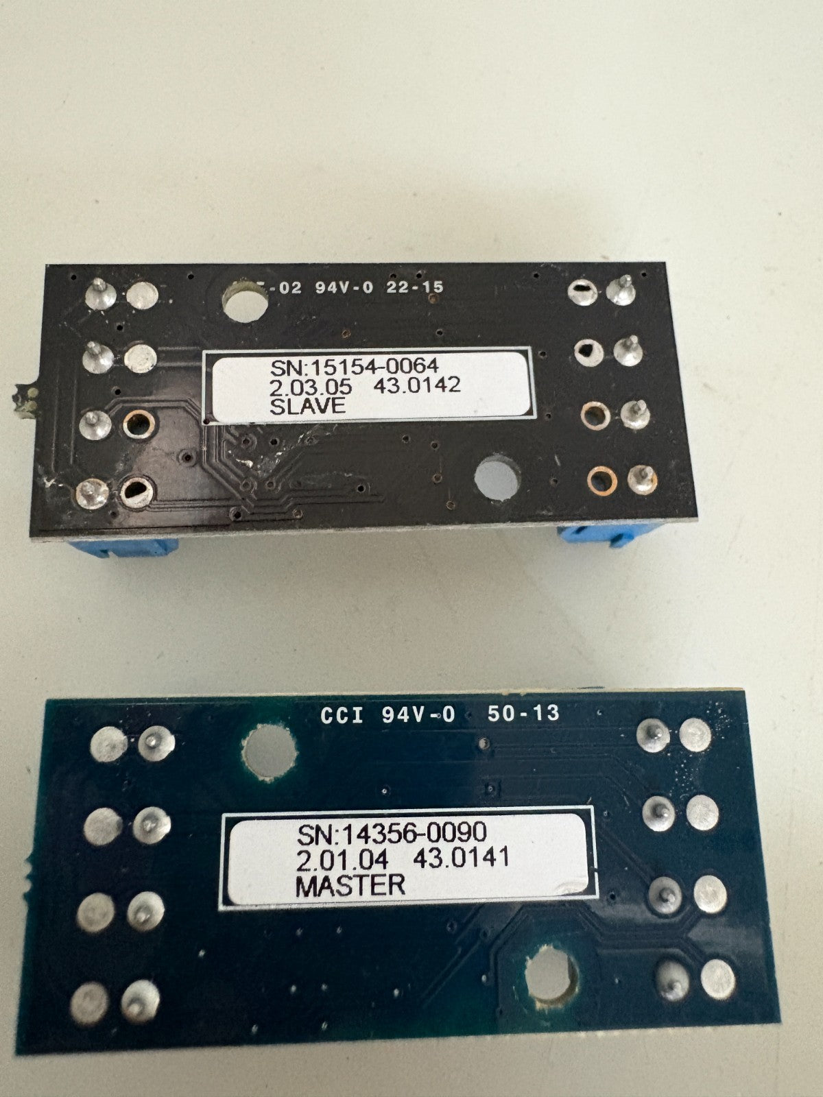 PAPERTECK SLAVE AND MASTER MODULE 43.0141 AND 43.01422