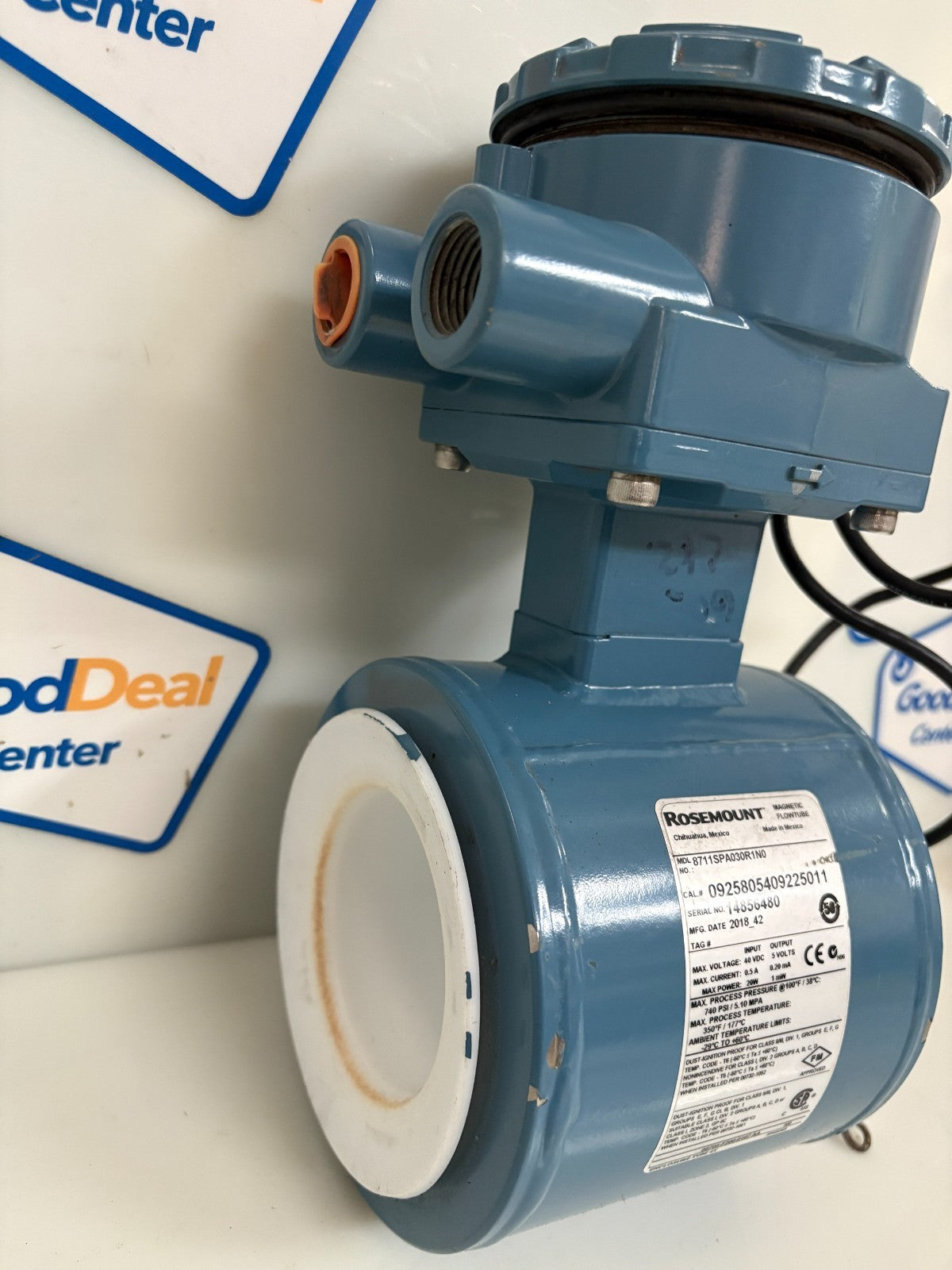 ROSEMOUNT MAGNETIC FLOWTUBE 8711SPA030R1N0