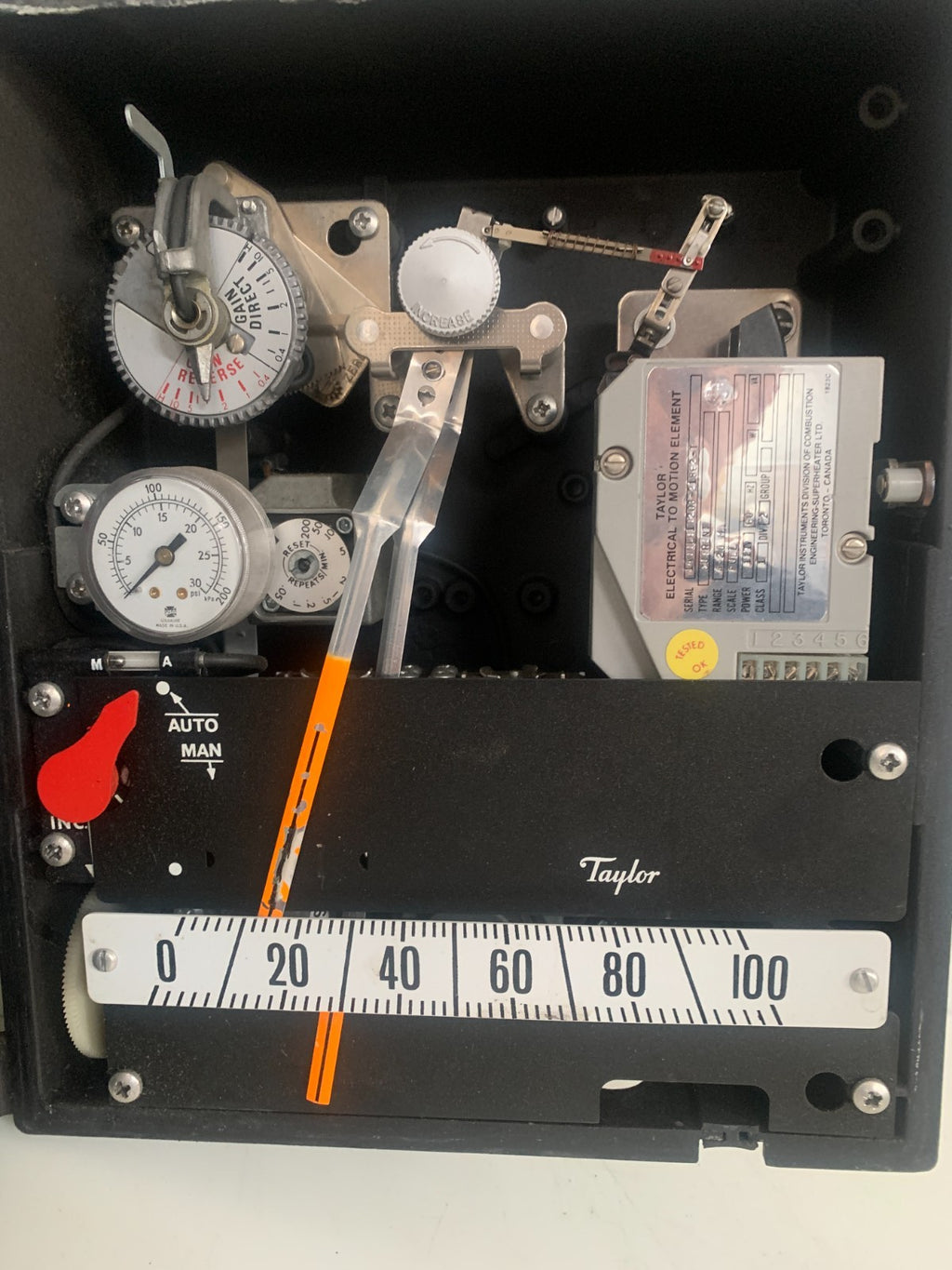 TAYLOR ELECTRICAL TO MOTION ELEMENT TYPE CURRENT
