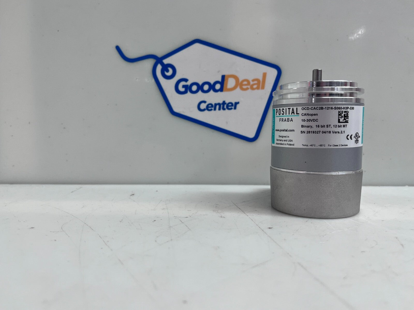 POSITAL FRABA OCD-CAC2B-1216-S060-H3P Rotary Encoder