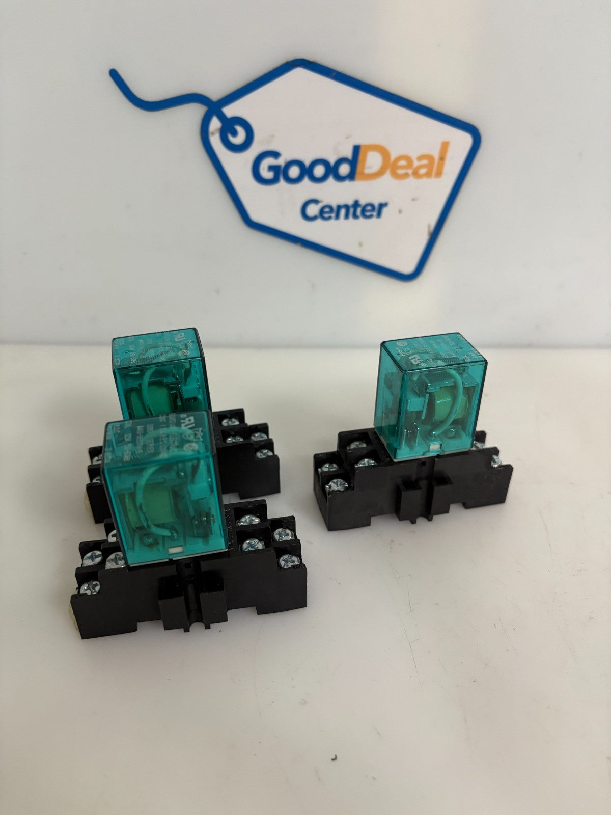 LOT OF 3 GUARDIAN ELECTRIC 120V RELAY W/BASE A410-365371-13