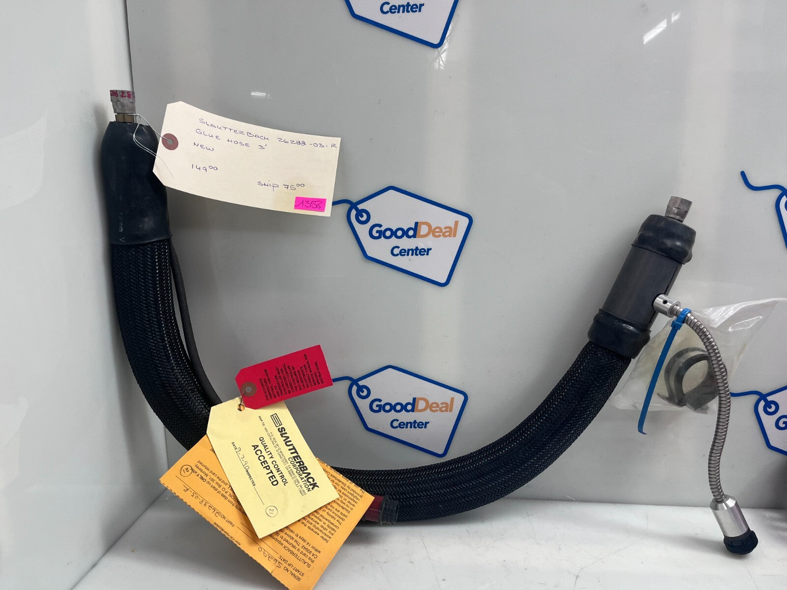 SLAUTTERBACK 26288-03-R Hot Melt Glue Hose  3'