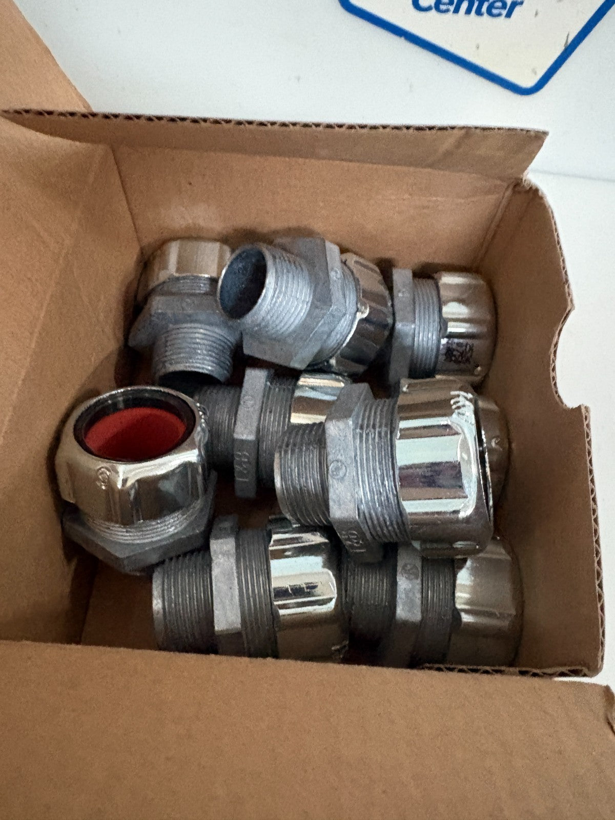 ABB THOMAS & BETTS 3/4 STRAIN RELIEF STRAIGHT CORD CONNECTOR #2536  BOX OF 94