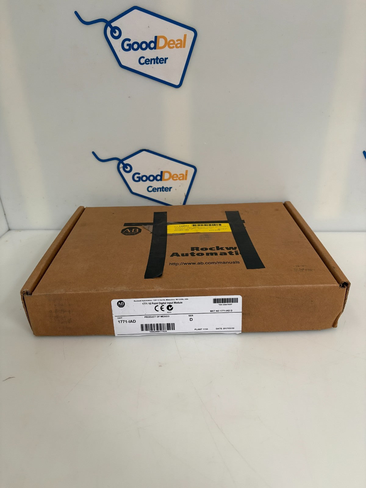 ALLEN BRADLEY 16 POINT DIGITAL INPUT MODULE 1771-IAD 0