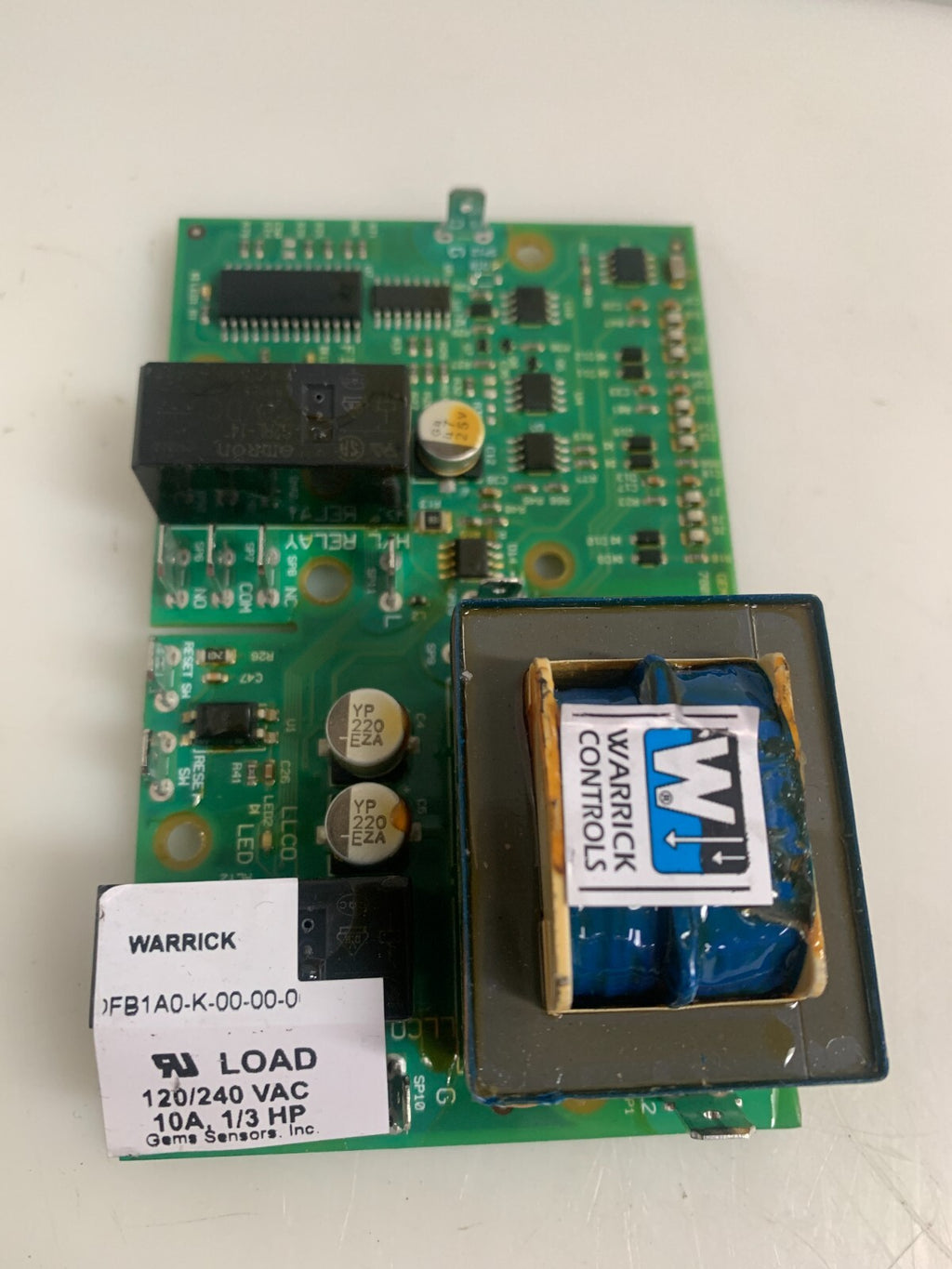 WARRICK CONTROLS LEVEL CONTROL 6 SEC TIME DELAY DFB1AOK0000061