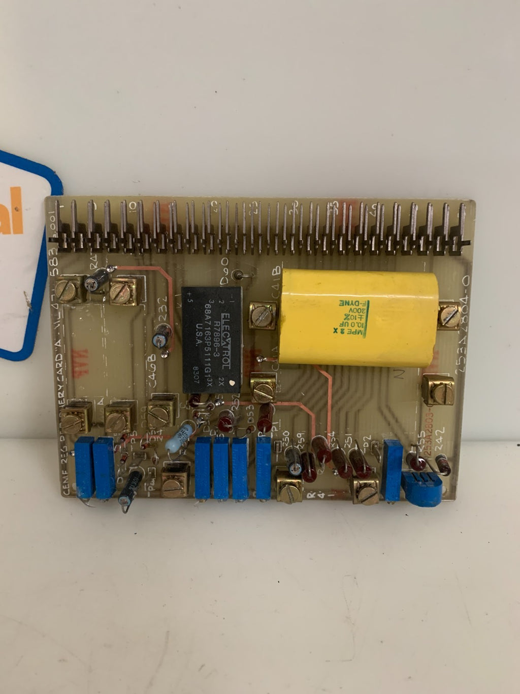 GENERAL ELECTRIC PERIPHERY CARD "A" ML 47IL583 G0011