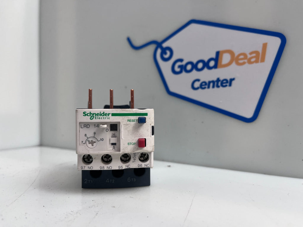 Lot of 2 SCHNEIDER ELECTRIC RELAY OVERLOAD LRD14