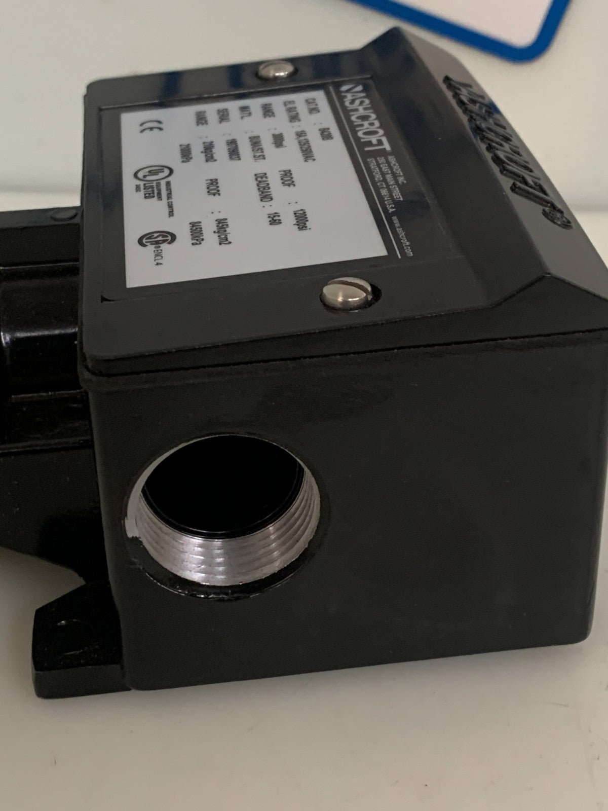ASHCROFT PRESSURE SWITCH B420B4