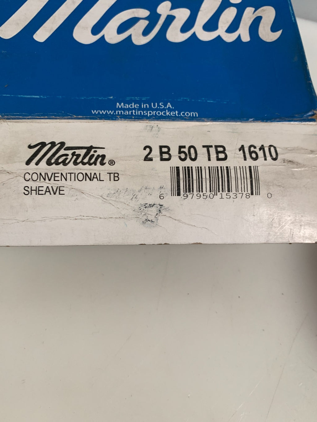 MARTIN CONVENTIONAL TB SHEAVE 2 B 50 TB 16103