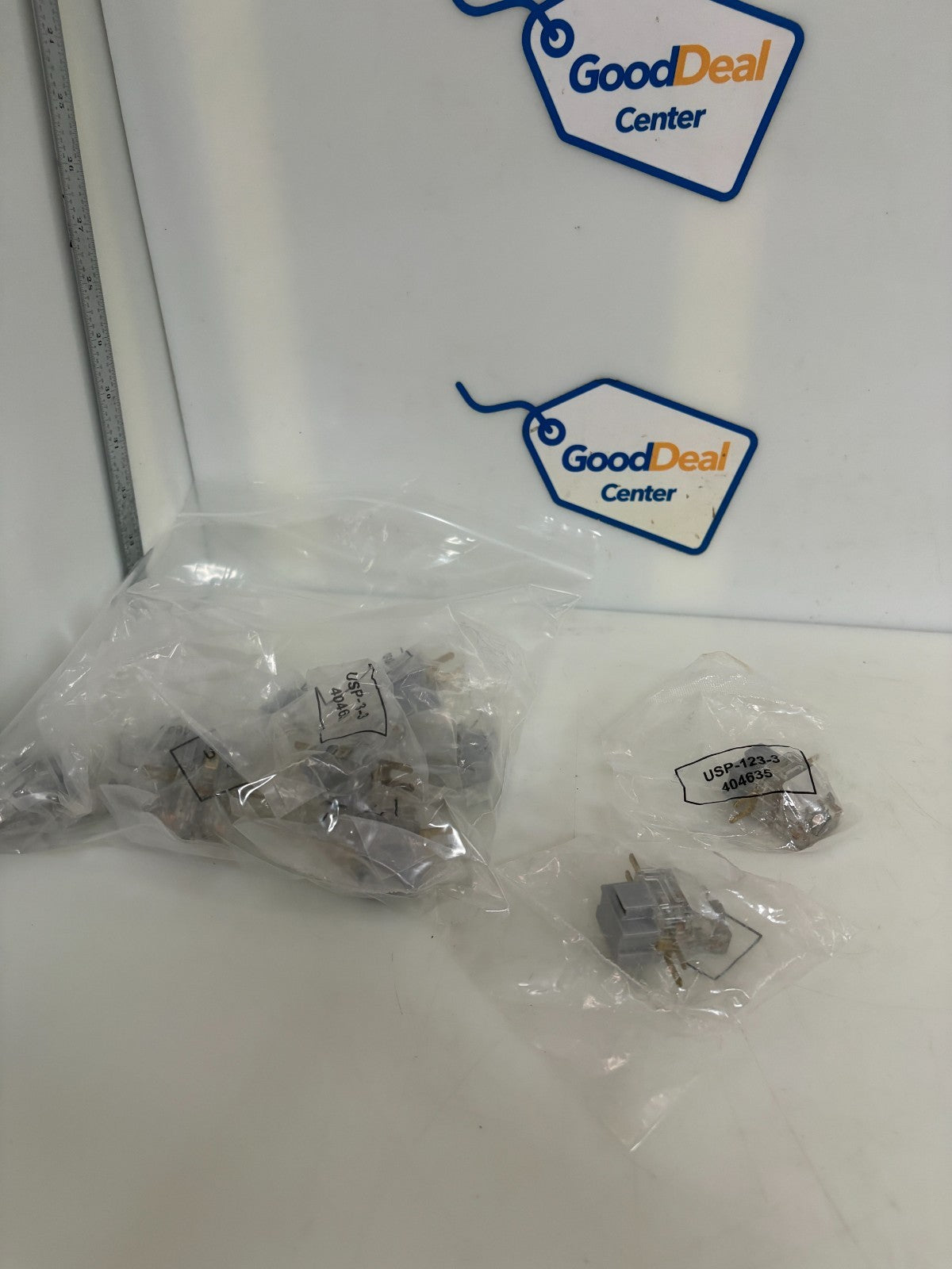 LOT OF 10 CORNING UNIVERSAL STATION PROTECTOR USP-123-30